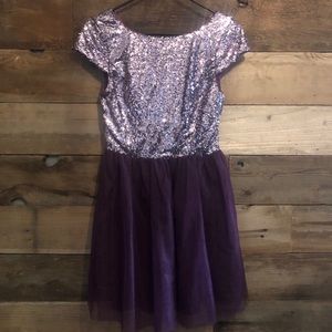 Delia’s • sequined skater dress